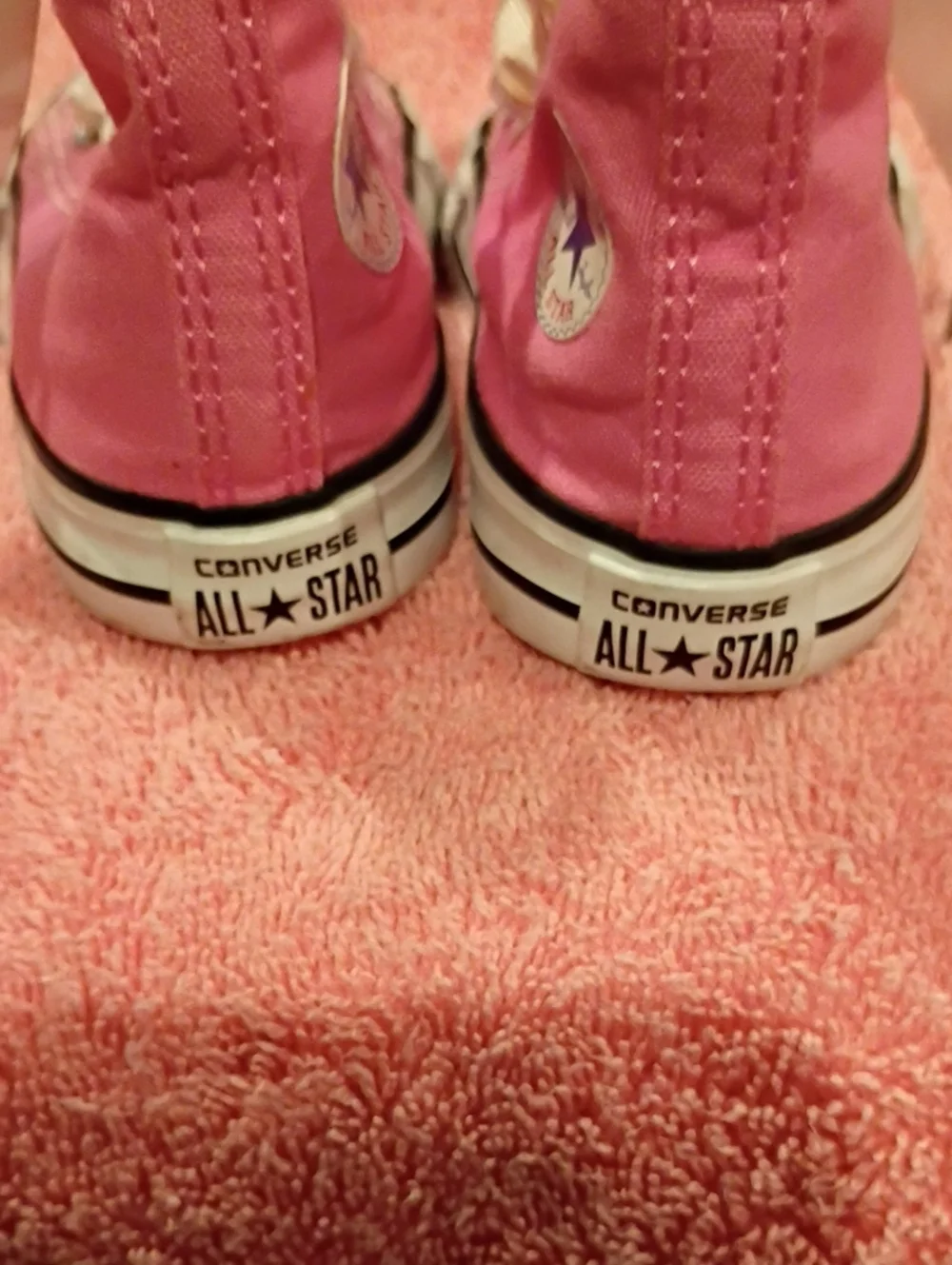 Converse Infants Pink High-Top All Star Sneakers